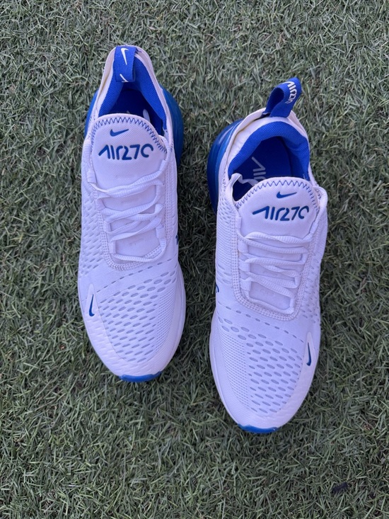 Nike Other - Nike AIR MAX 270 White / Racer Blue Sz(9.5)
